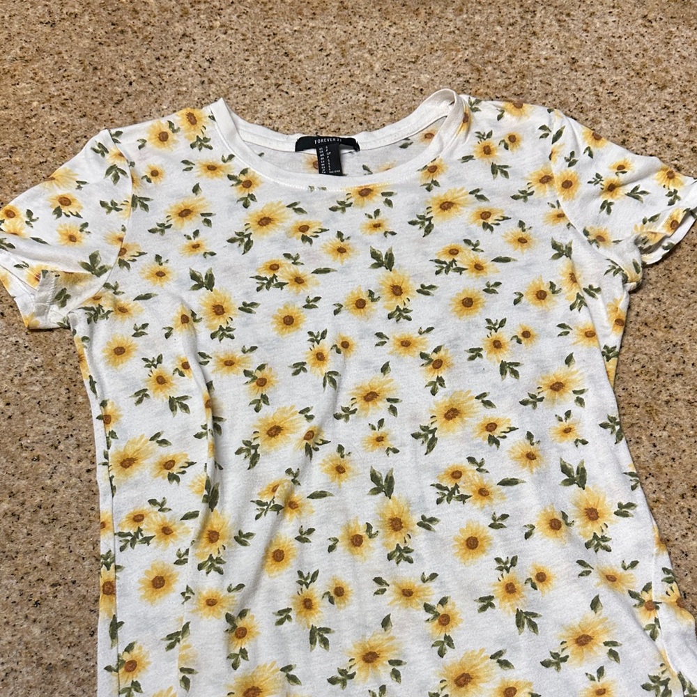 Floral Print Women's Top